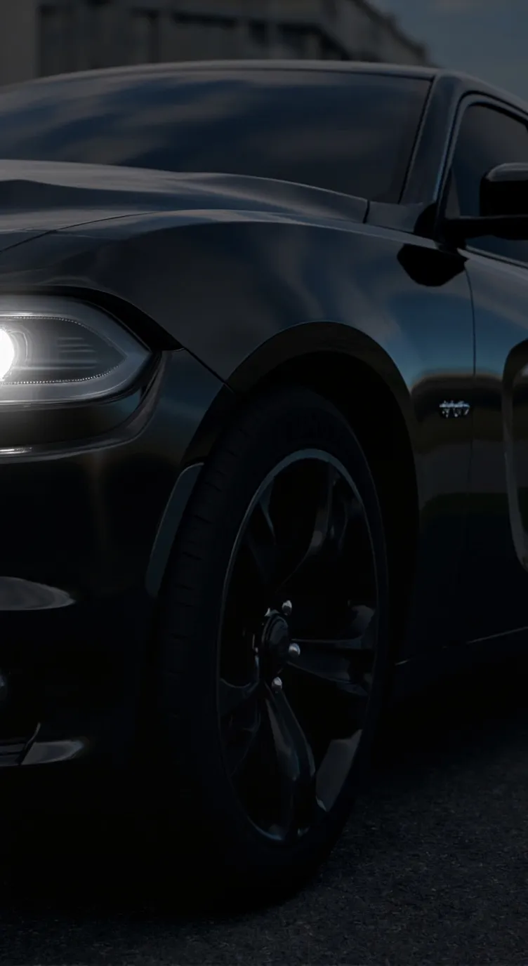 ai character: the ghost car background