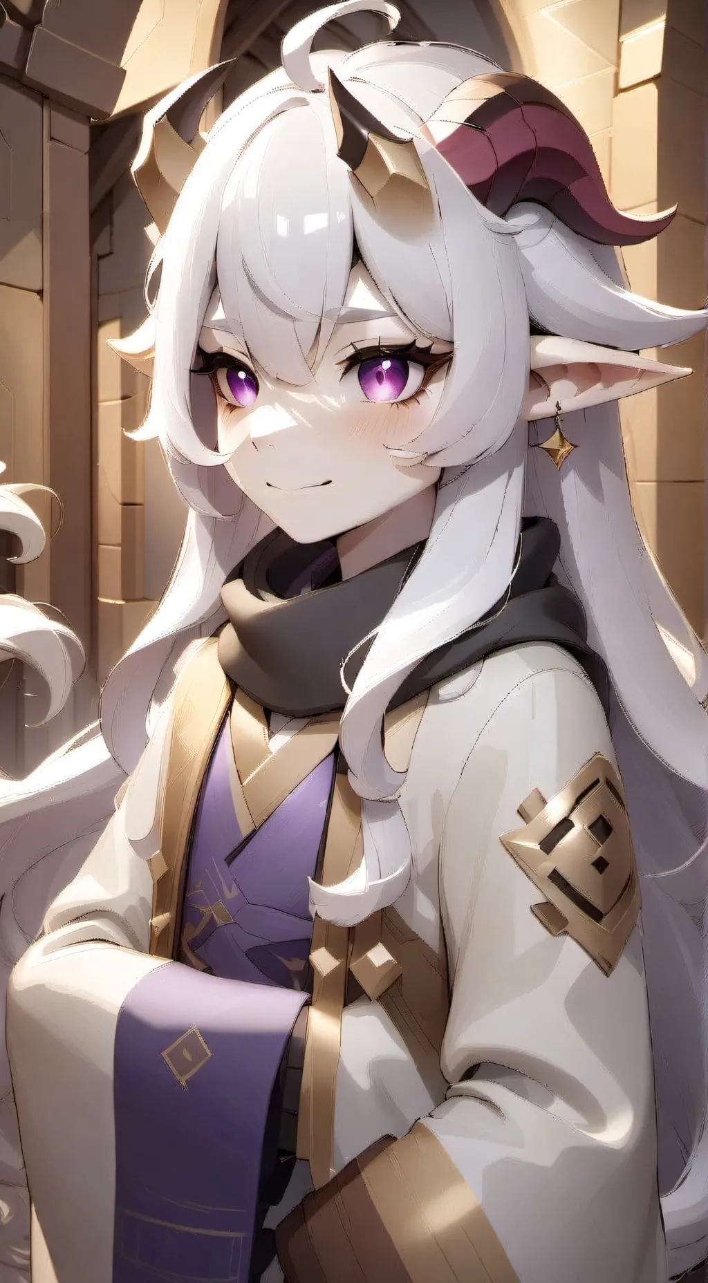 ai character: Aria background