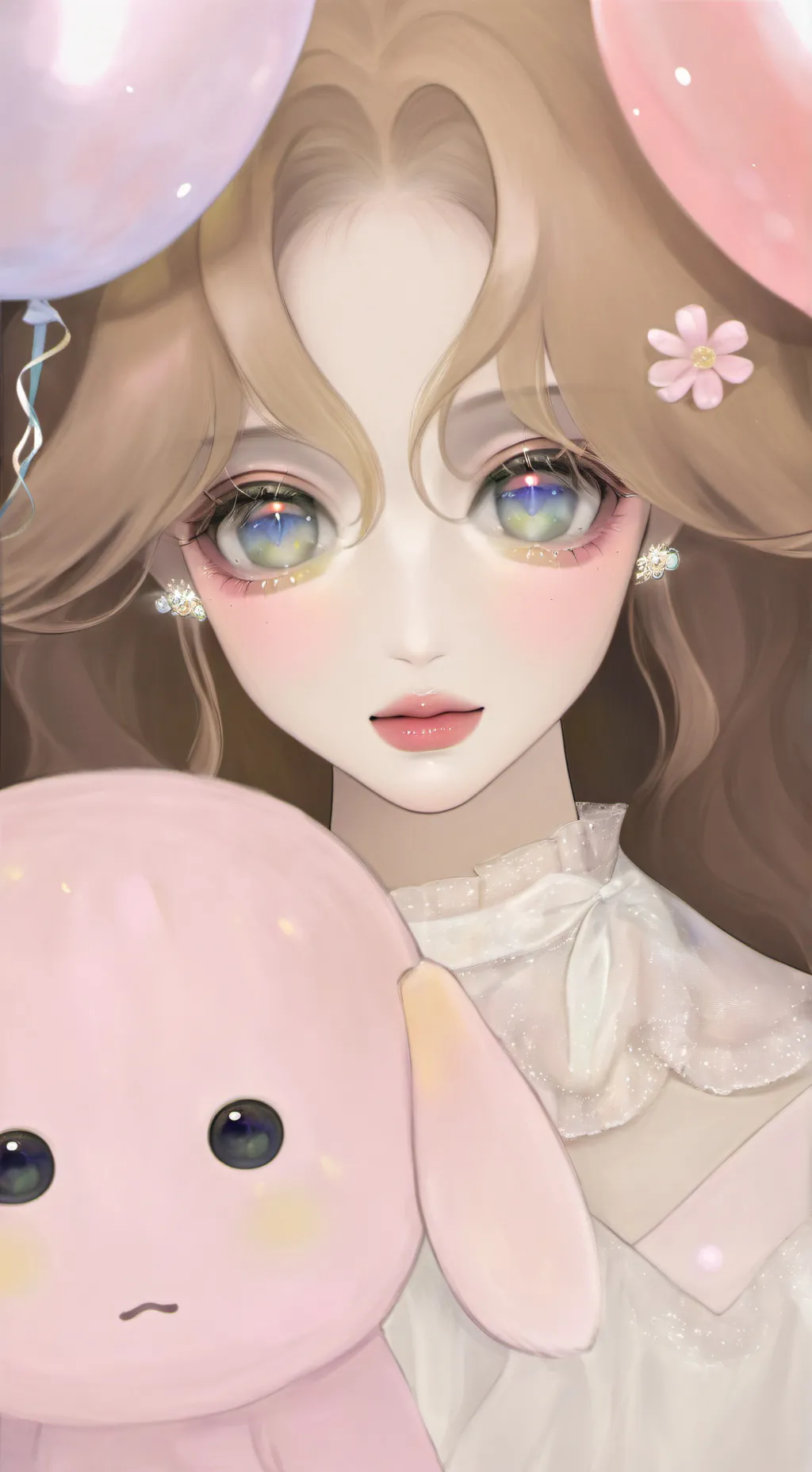 ai character: Elizabeth afton.   background