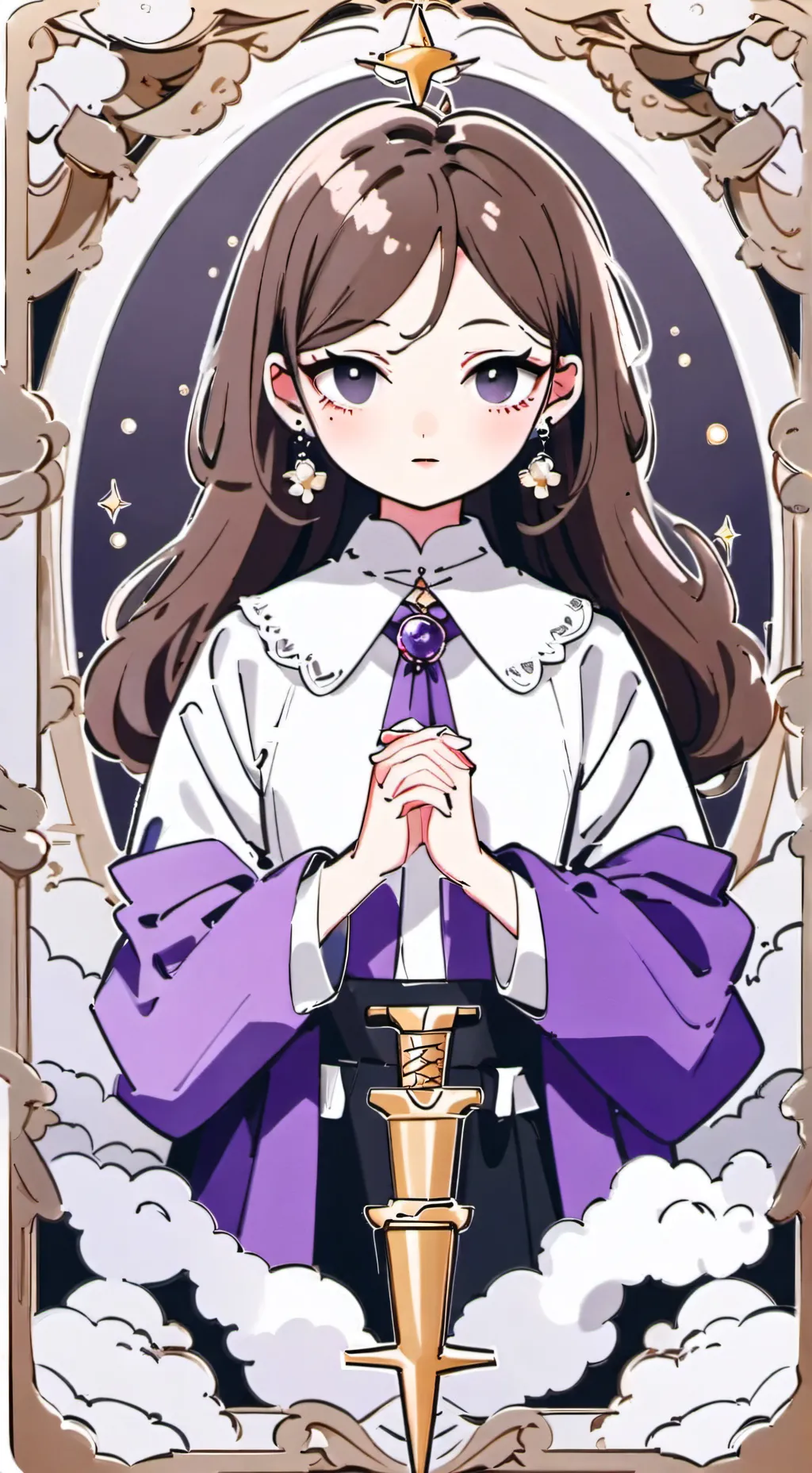 ai character: temperance background