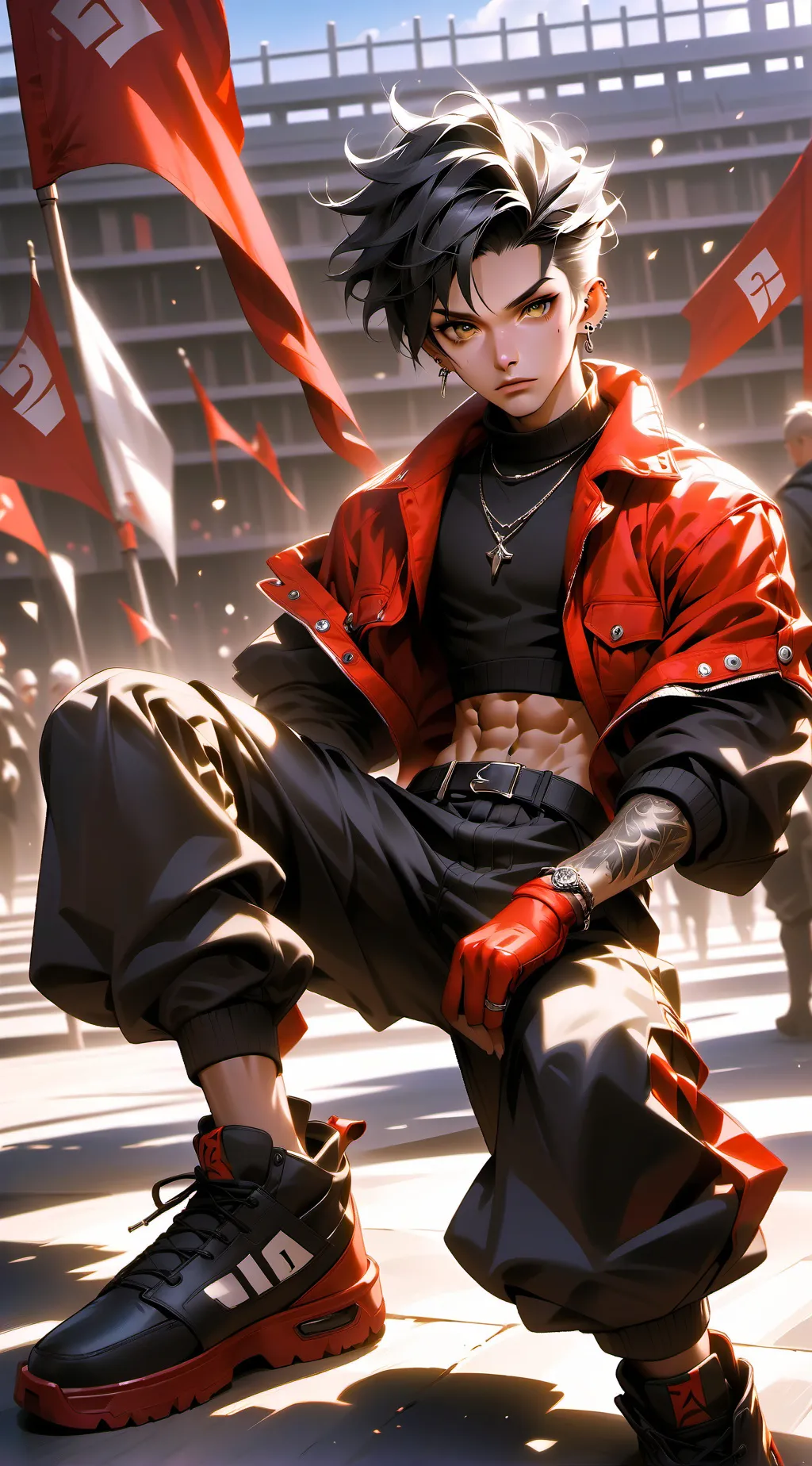 ai character: ☆Jayden☆ background