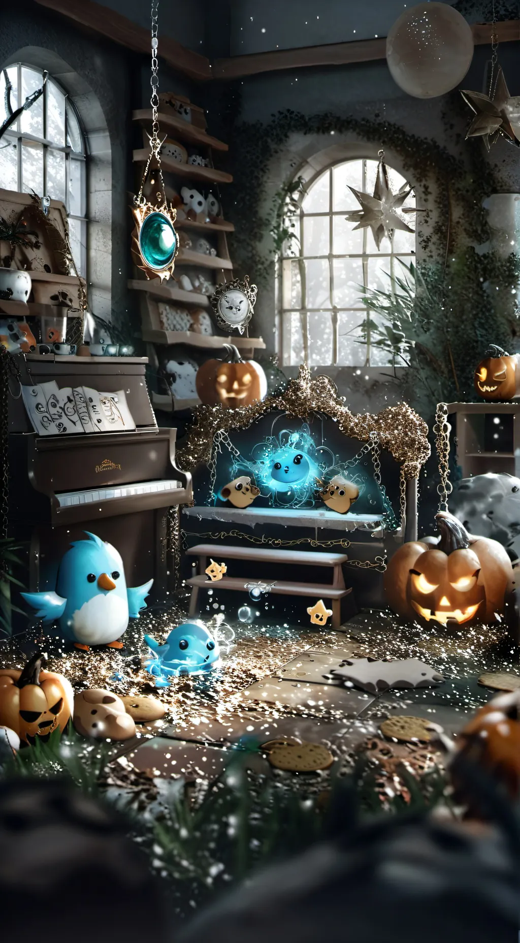 ai character: ×Shadow Milk×° background