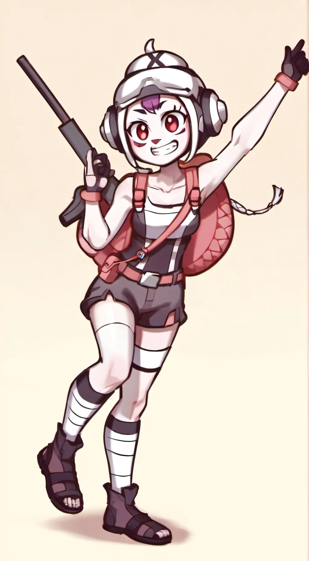 ai character: boxteen💔 glisten  background