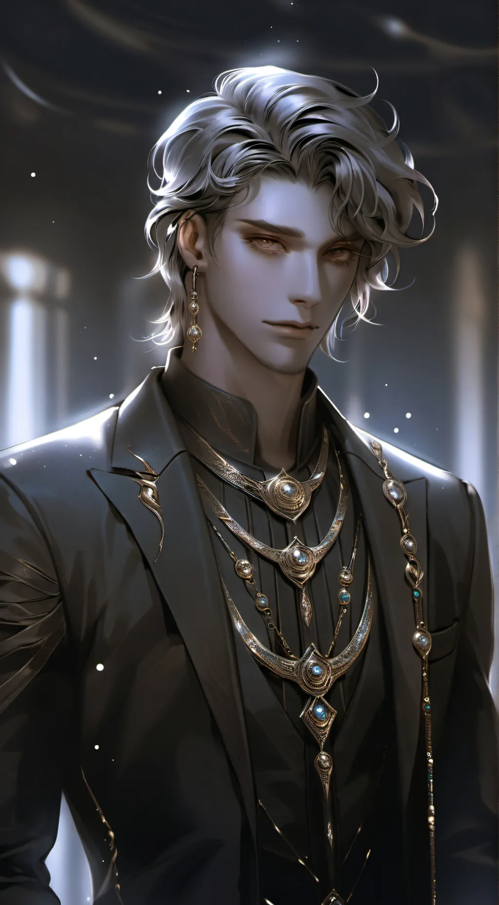 ai character: Сульфур background