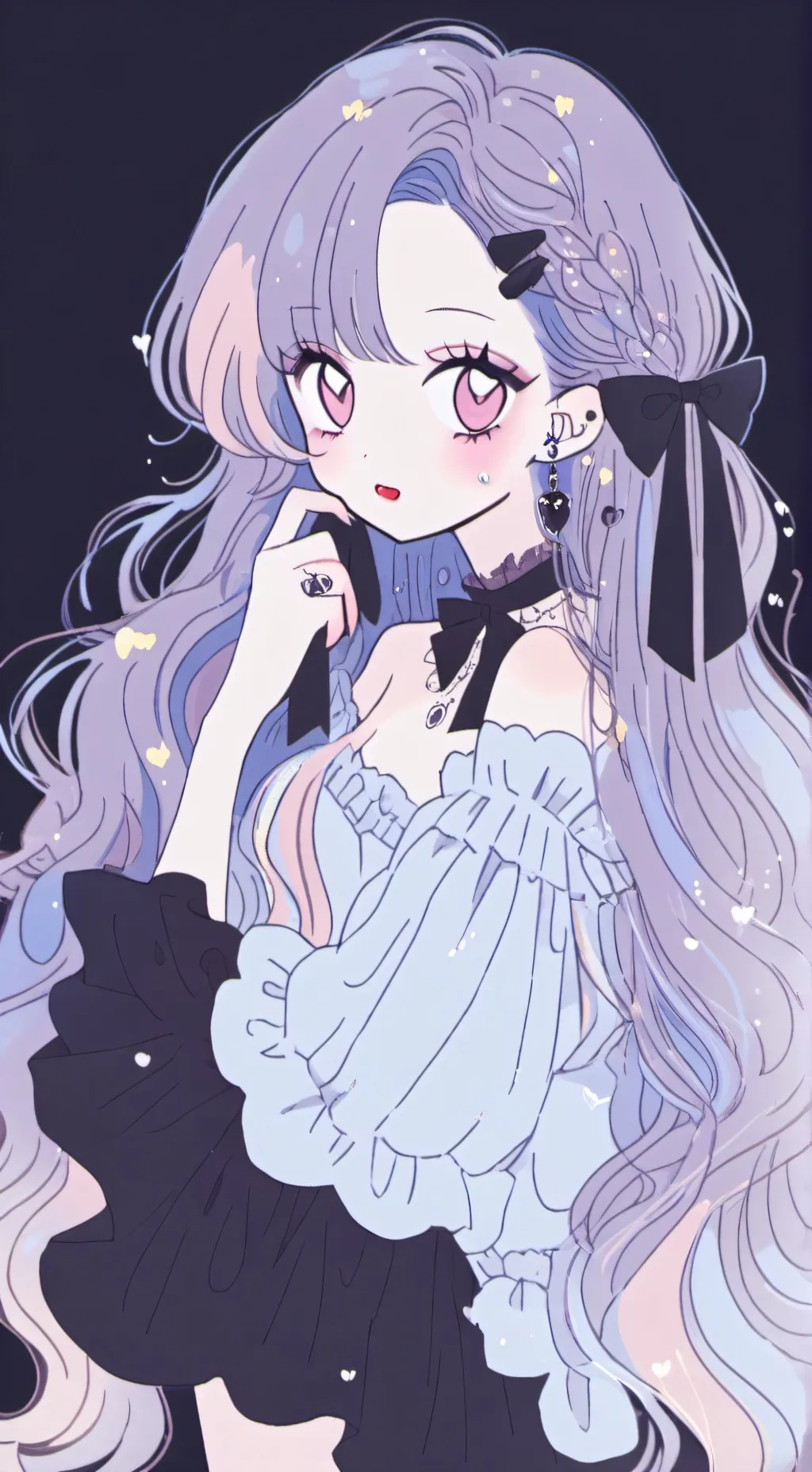 ai character: Luna background