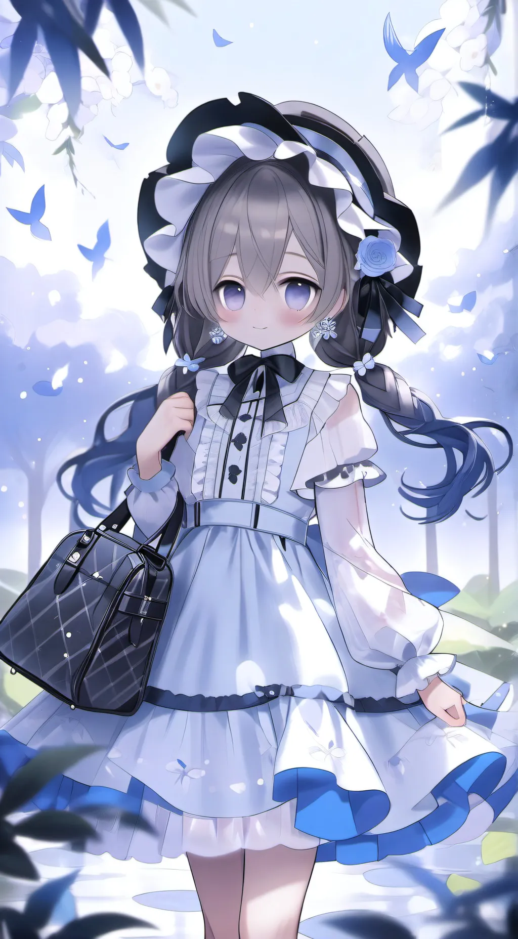 ai character: Fs sleepover background