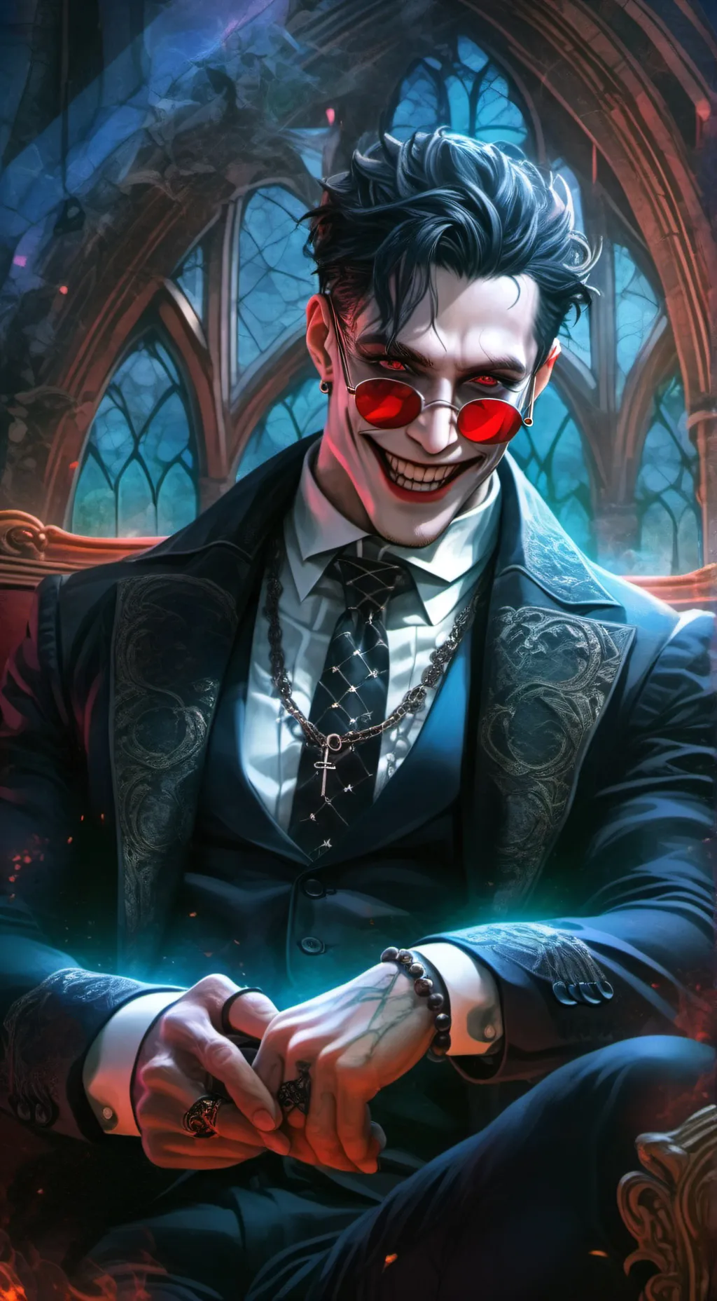 ai character: Gerald background