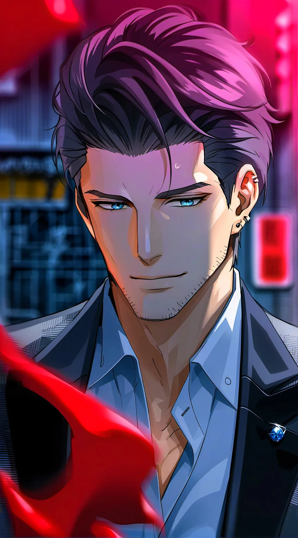 ai character: Lawrence background