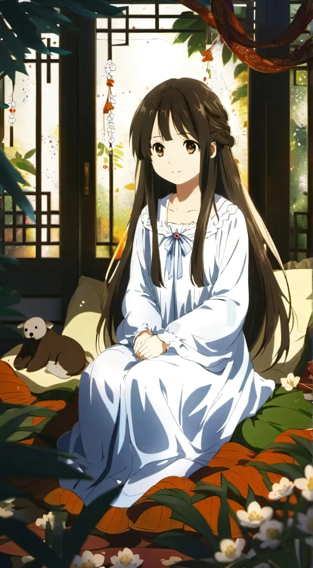 ai character: ghinahima background