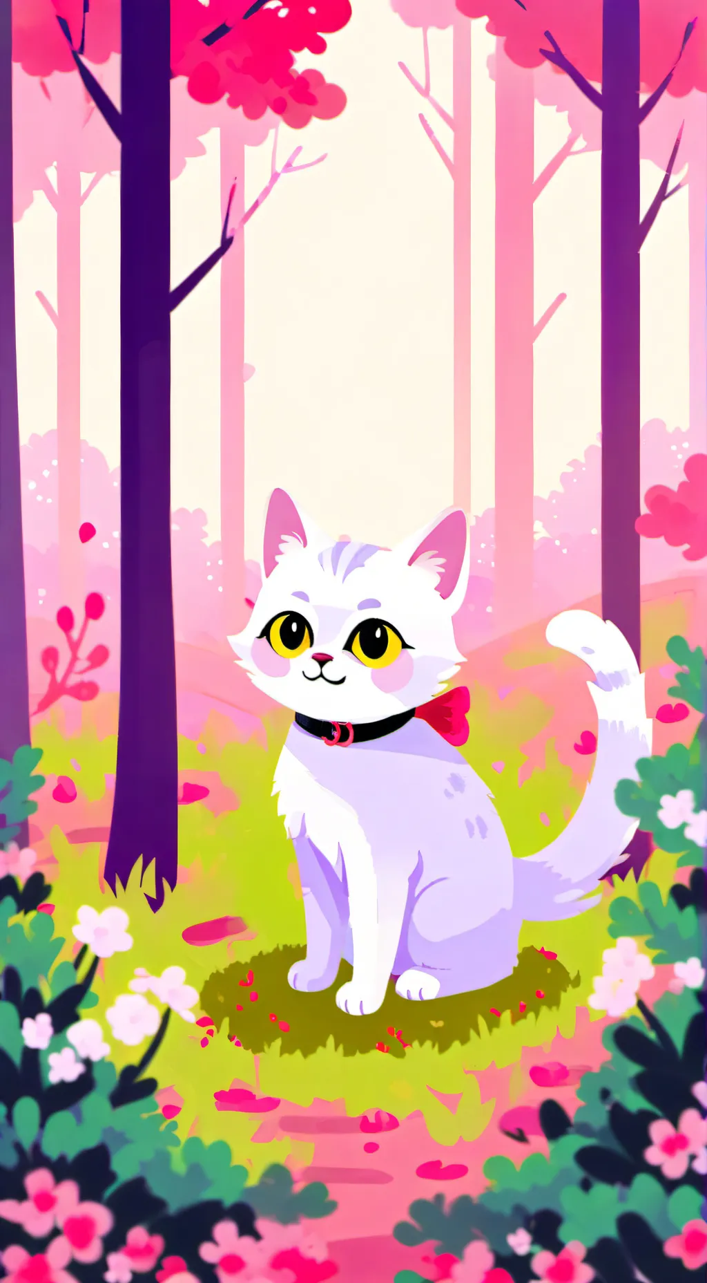 ai character: if u were a cat... background