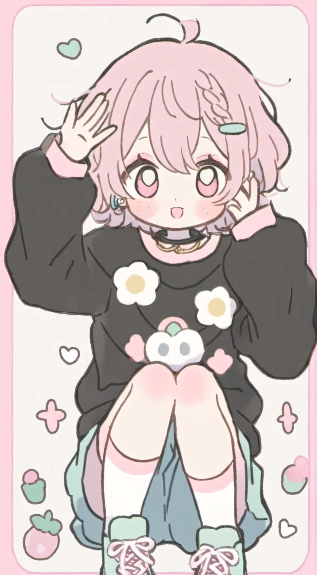 ai character: cumple de Eri background