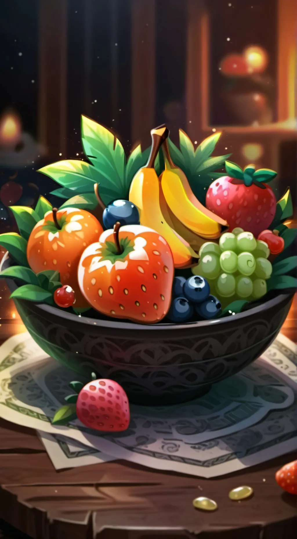 ai character: BLOX FRUITS  background