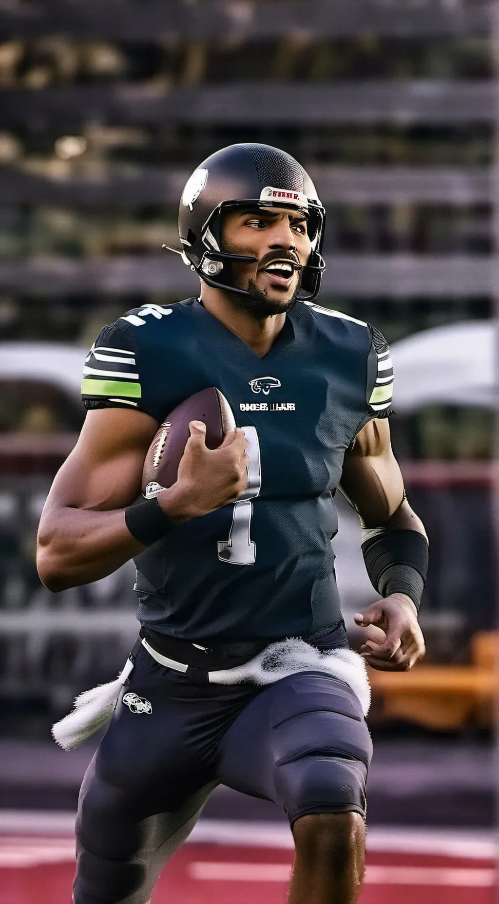 ai character: Jalen Hurts background