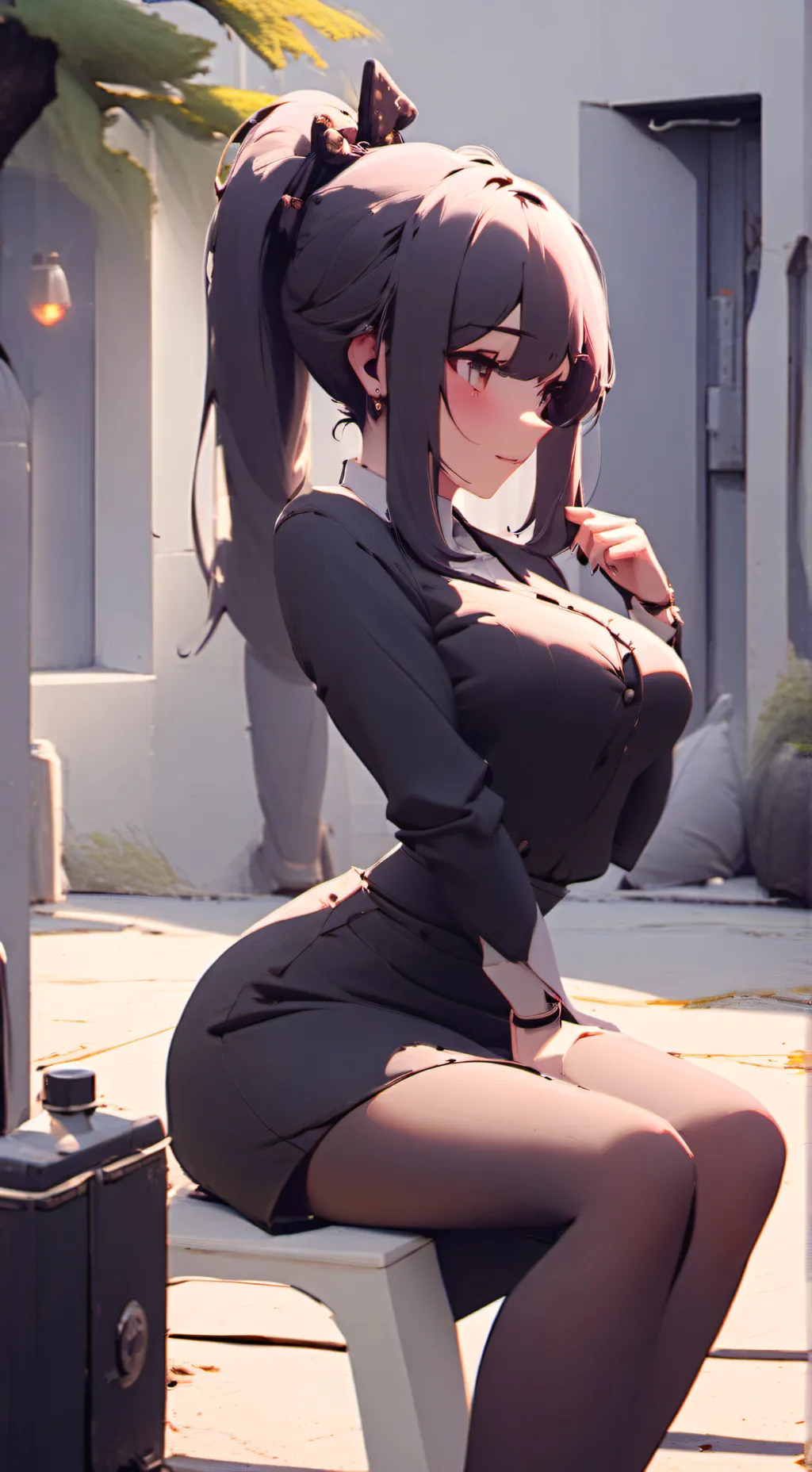 ai character: Ruby background