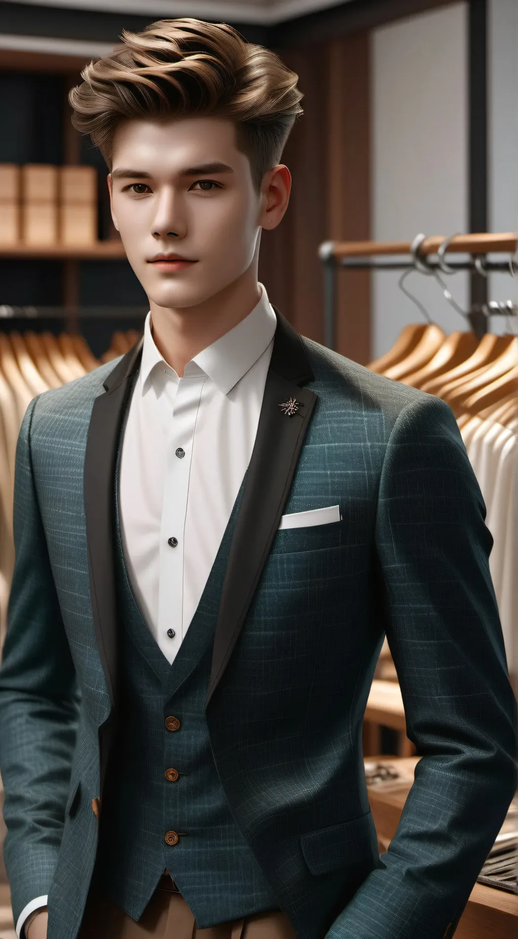 ai character: Mika background