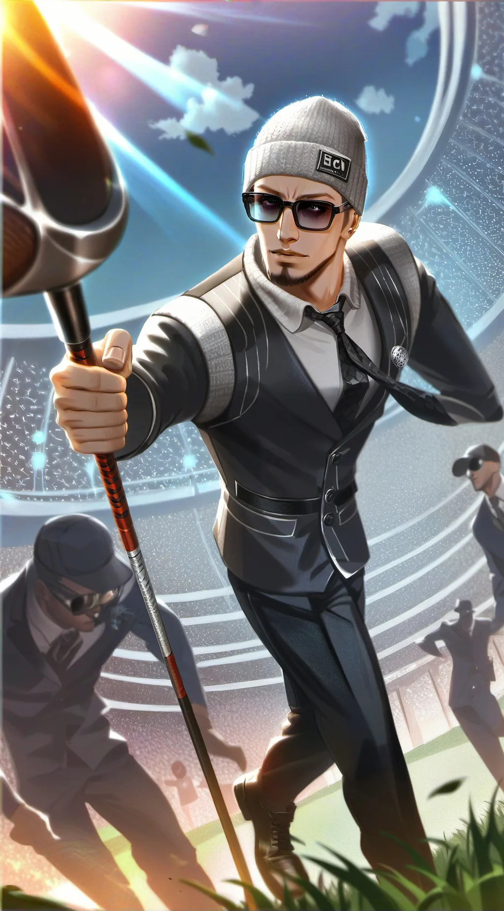 ai character: Barry johnsen background