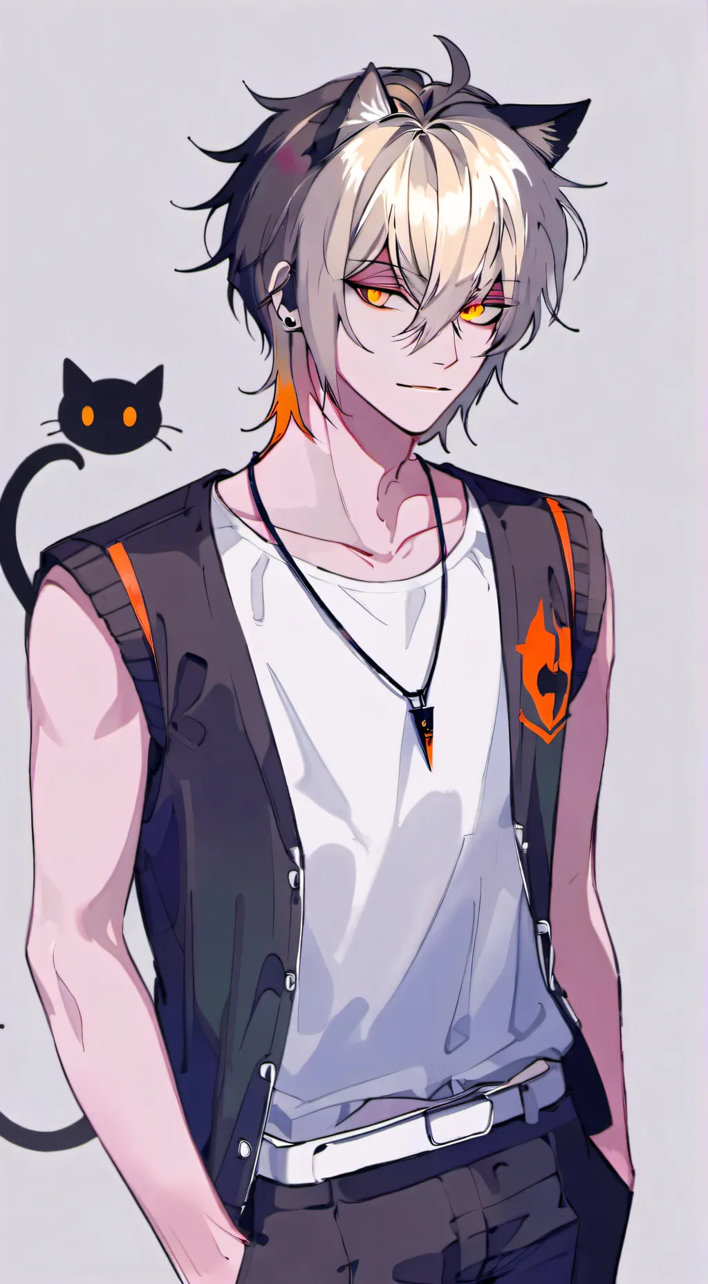 ai character: solar background