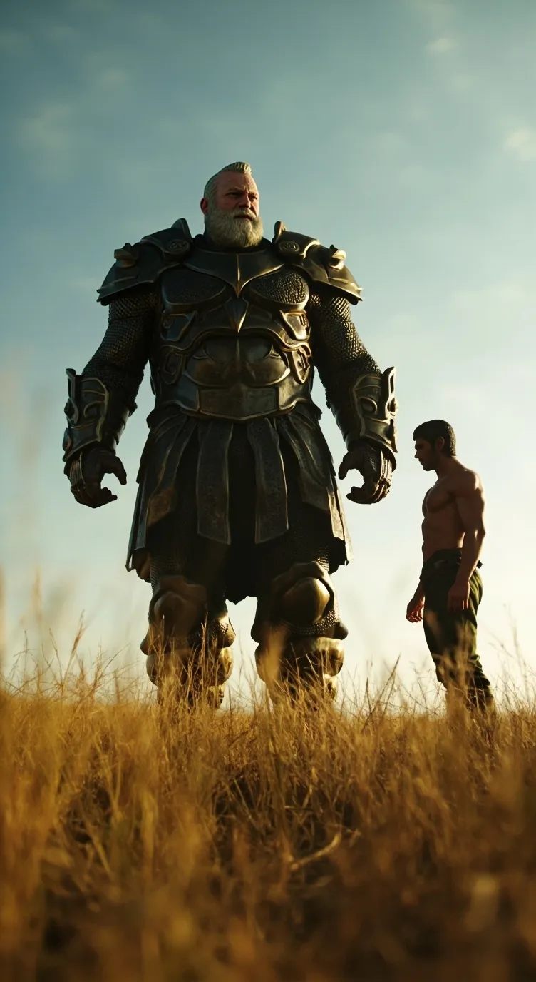 Talkie AI - Chat with David vs Goliath 