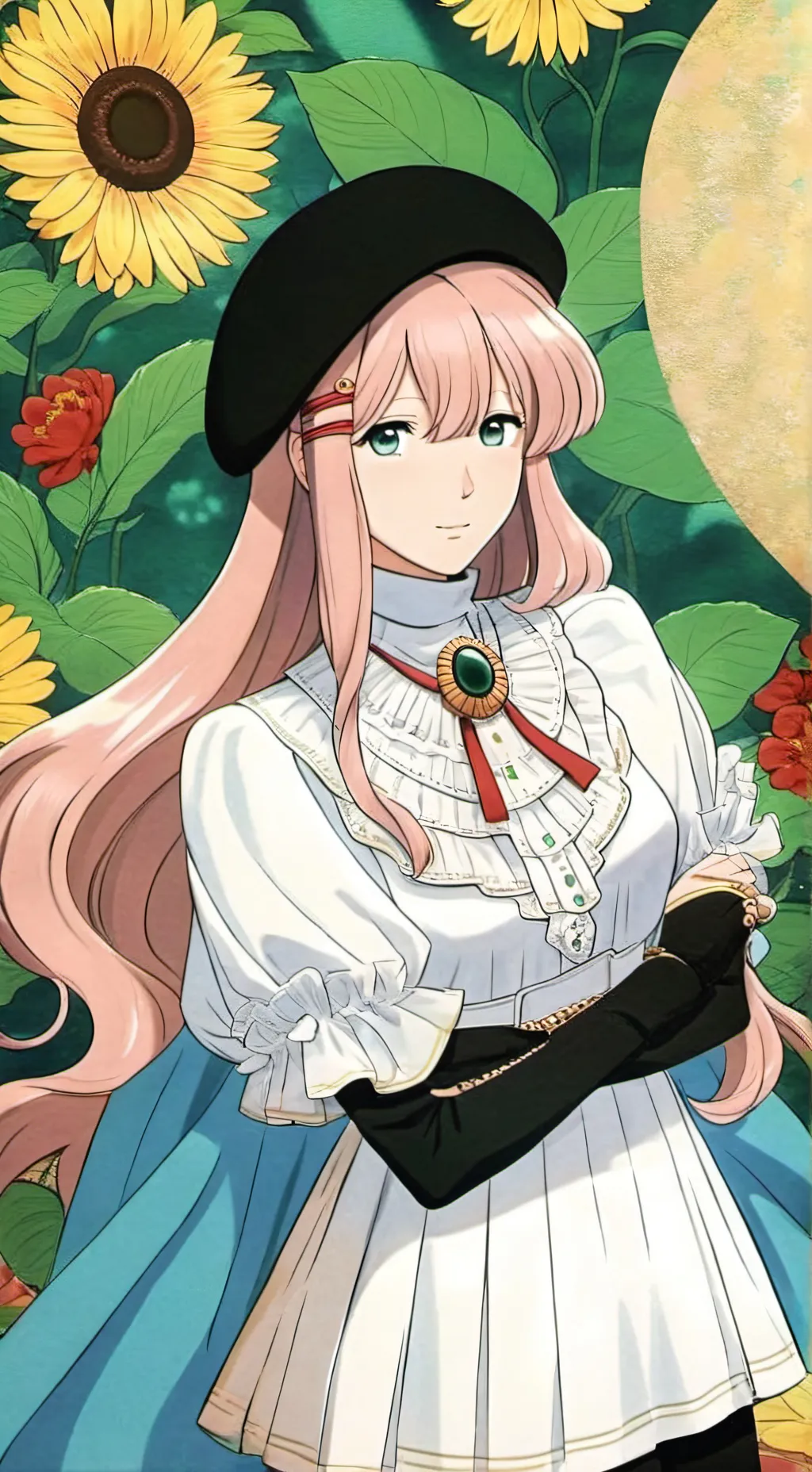 ai character:  💕~anna~💕 background