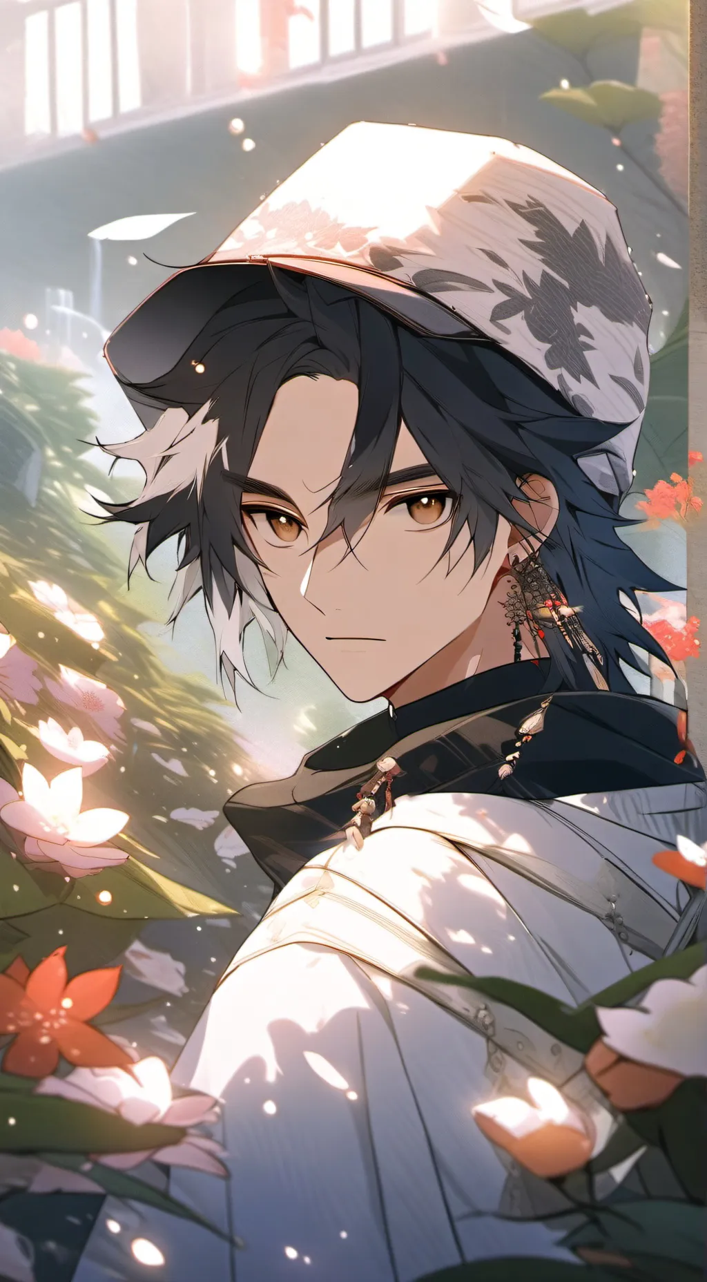 ai character: dumb background