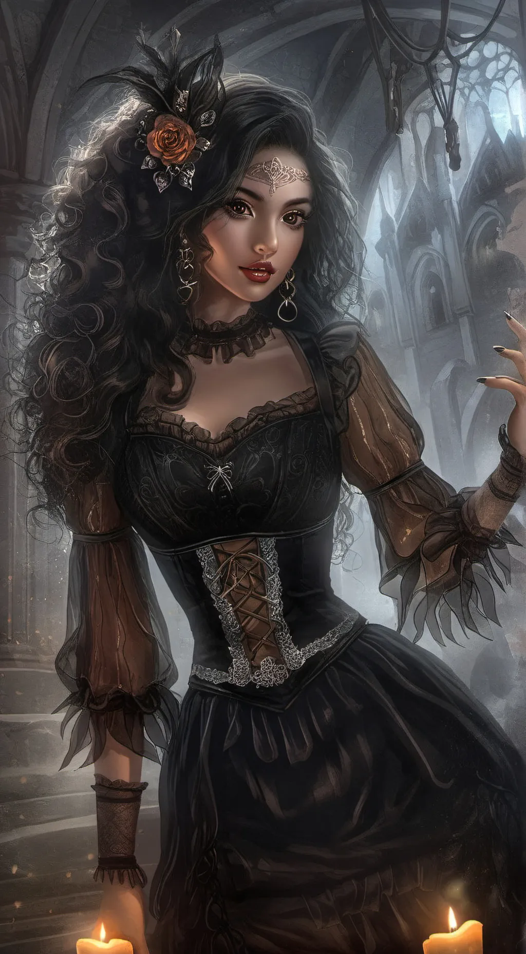 ai character: Latina/o party! background