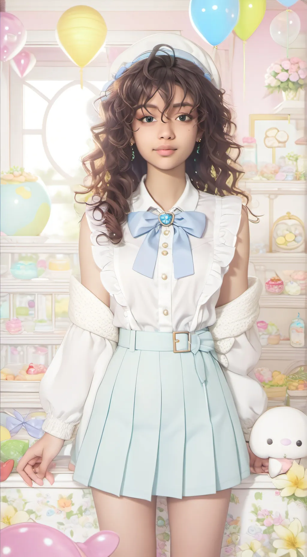 ai character: Lila background