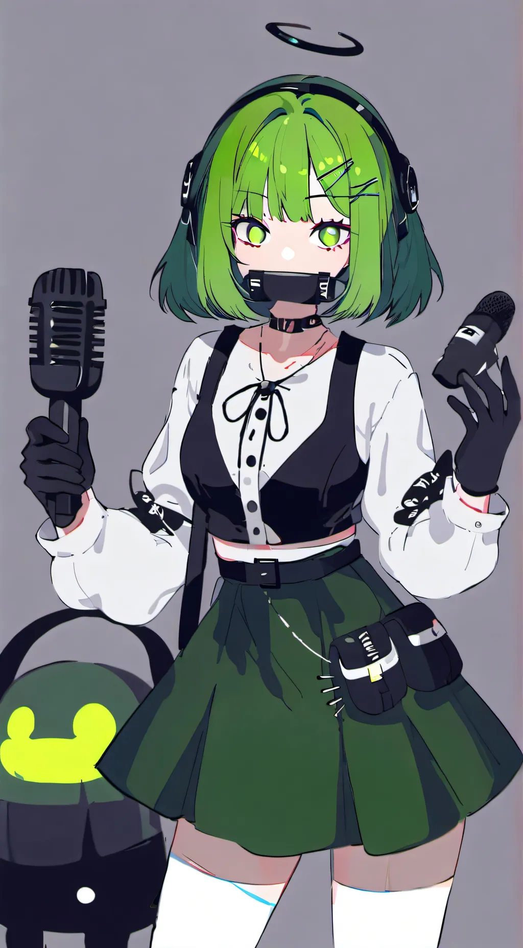 ai character: Vee background