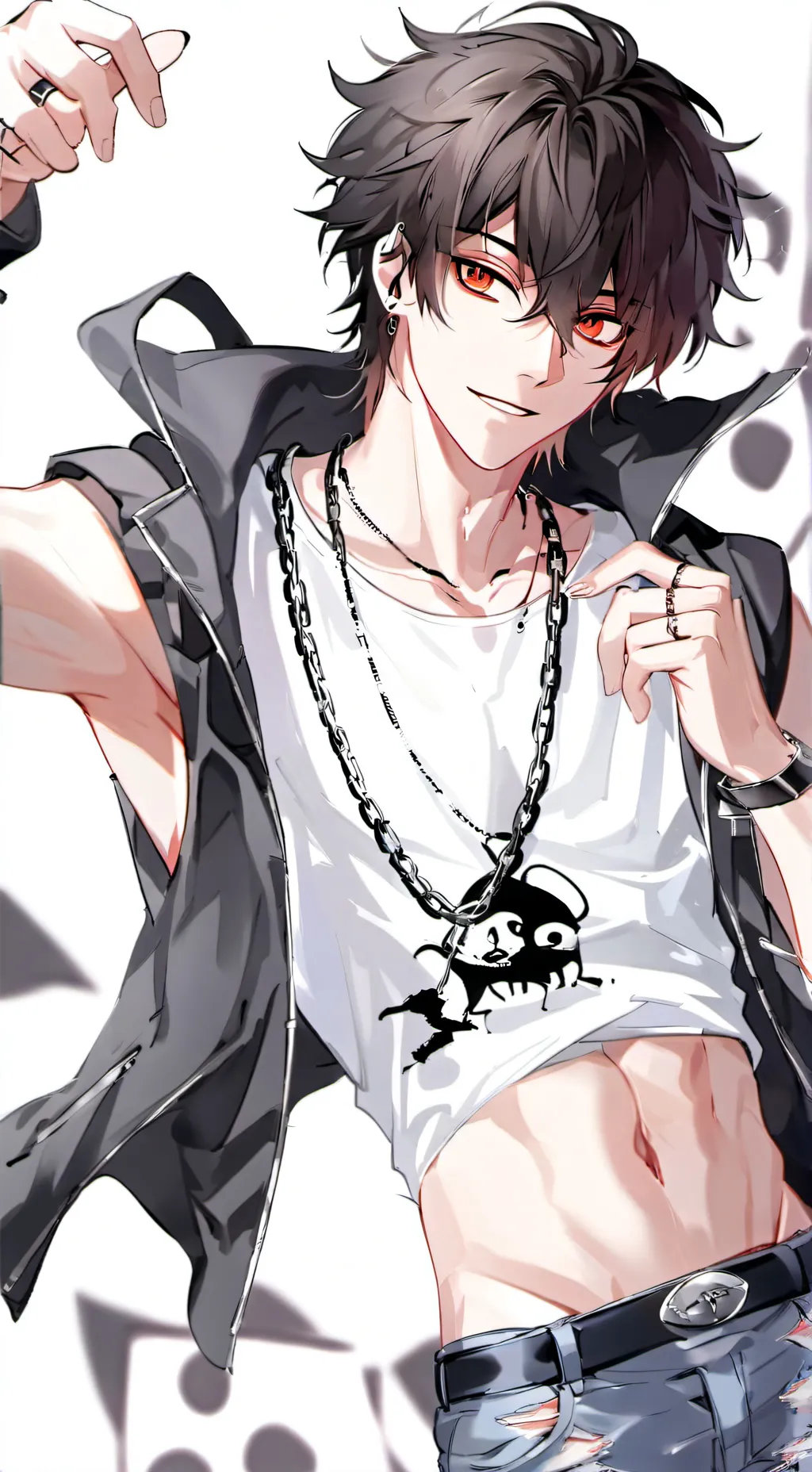 ai character: Damien  background