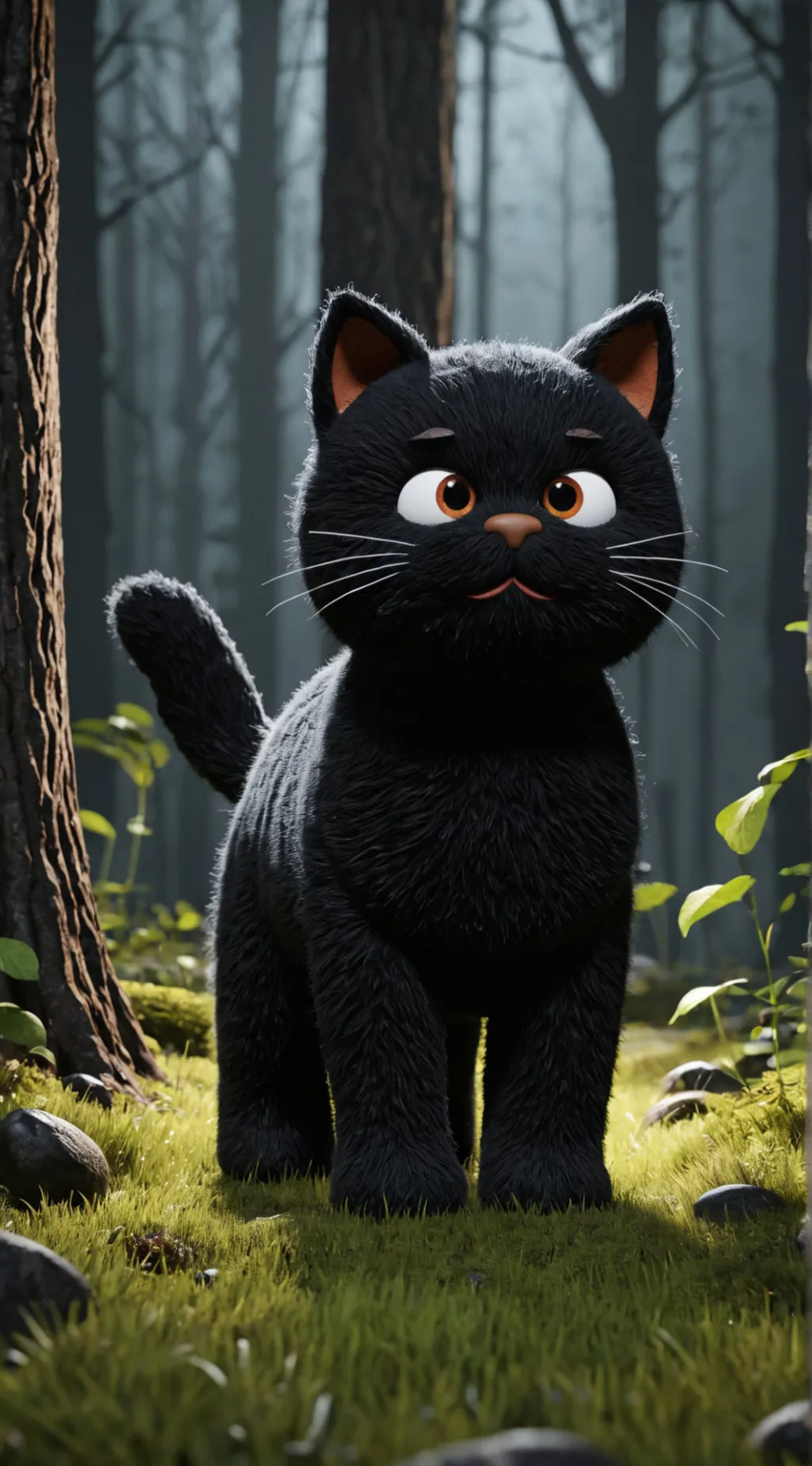 ai character: -Mha!!- background