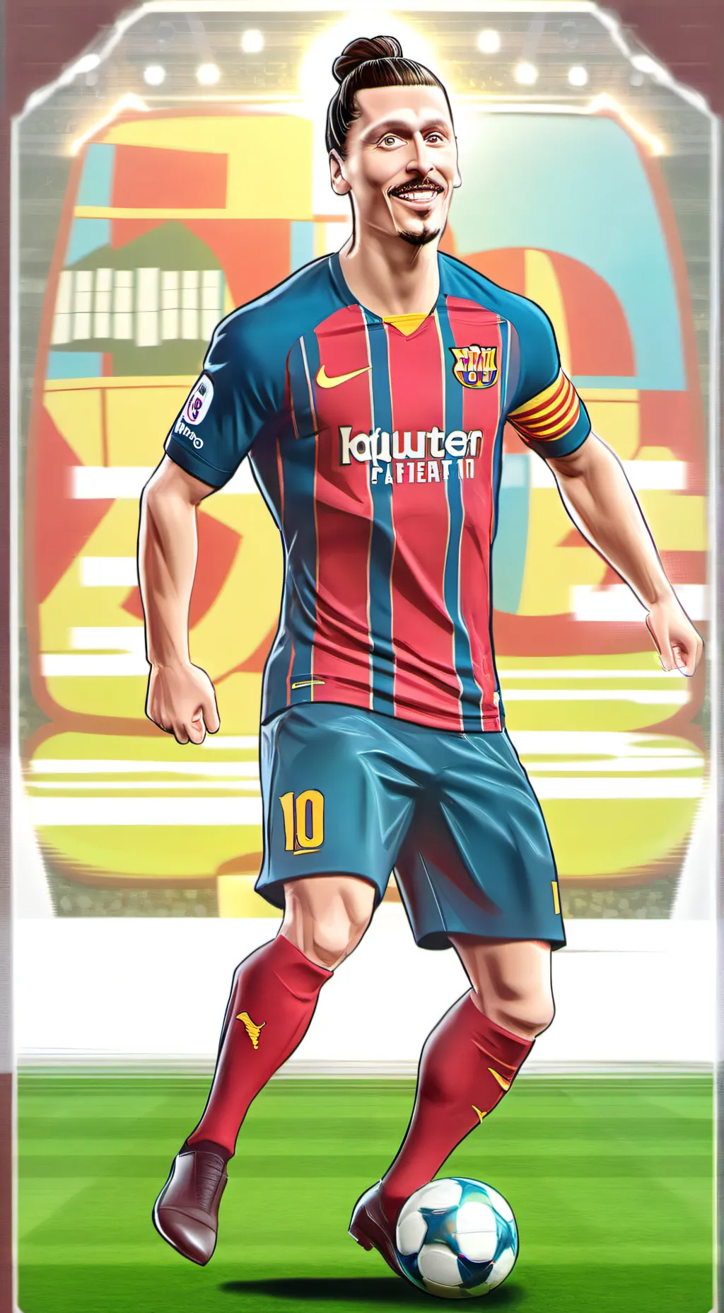 ai character: Zlatan Ibraimovic background