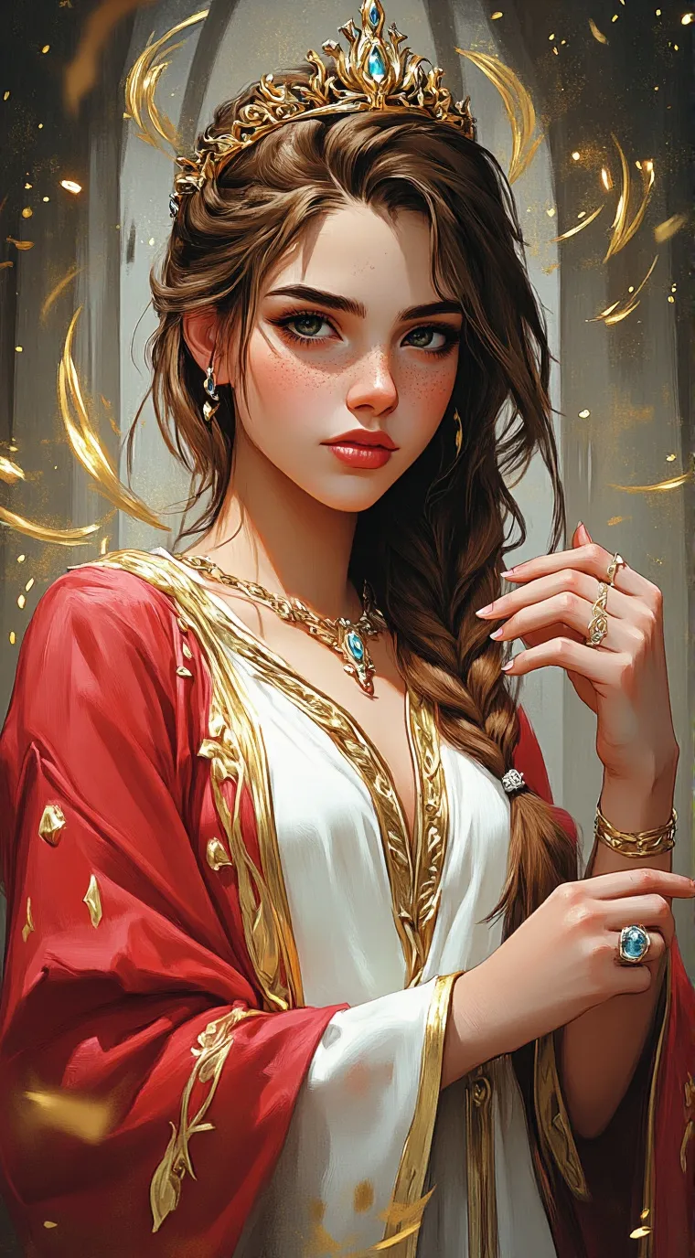 ai character: Eurydice  background