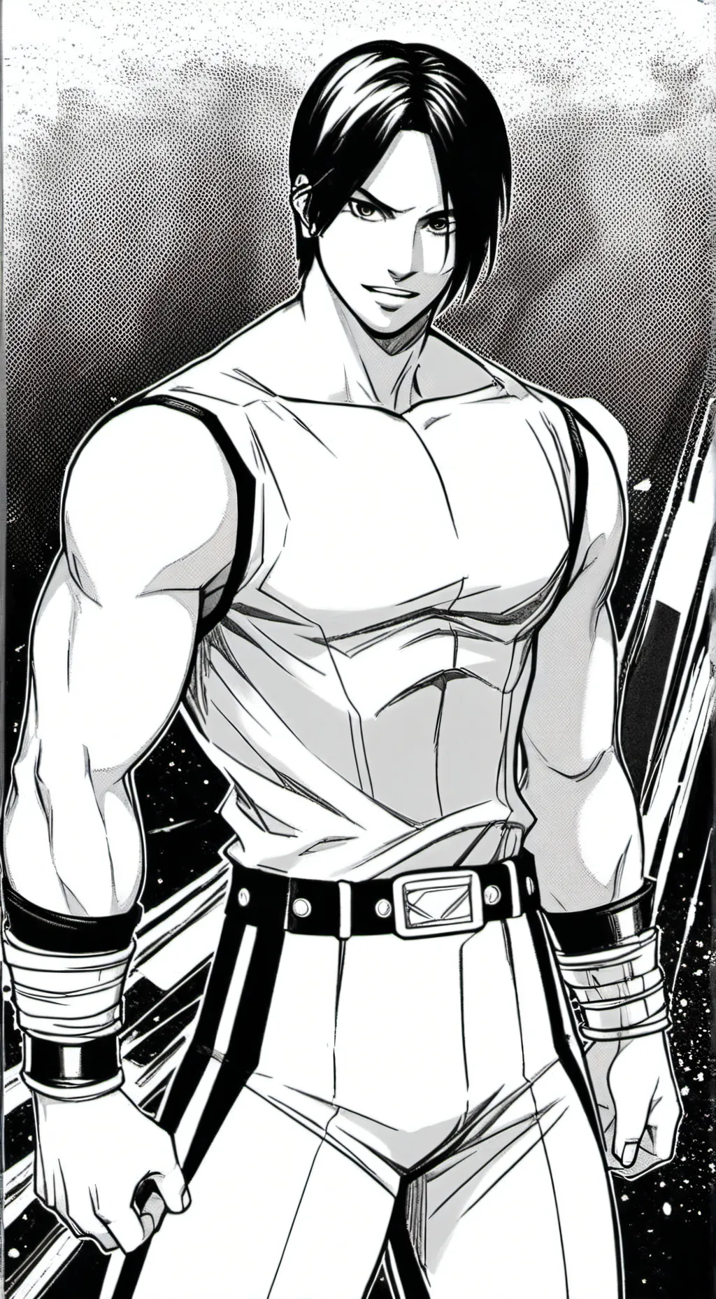 ai character: kusunagia 2002 background