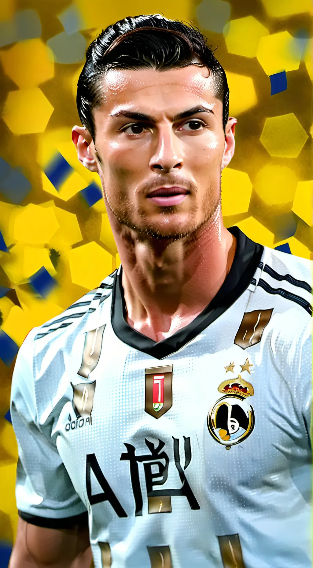 ai character: Ronaldo  background