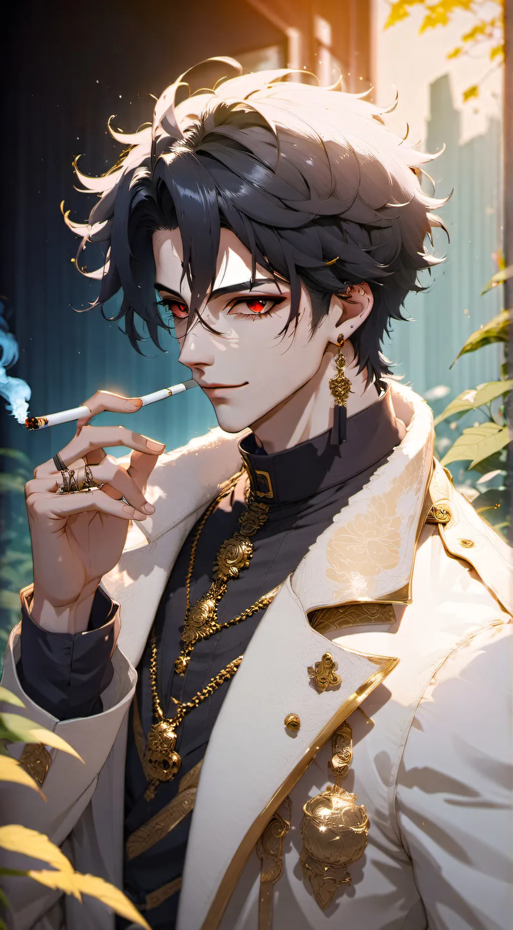 ai character: Noel background