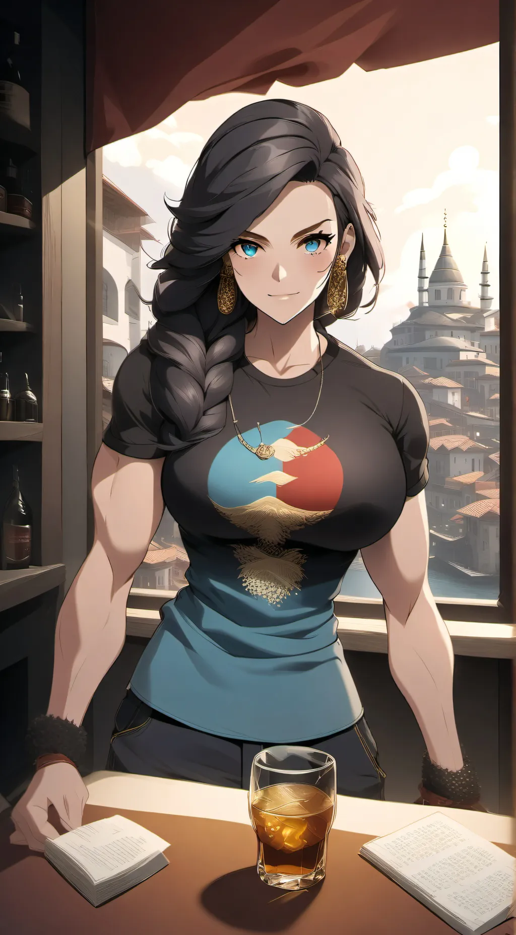 ai character: Aylin background