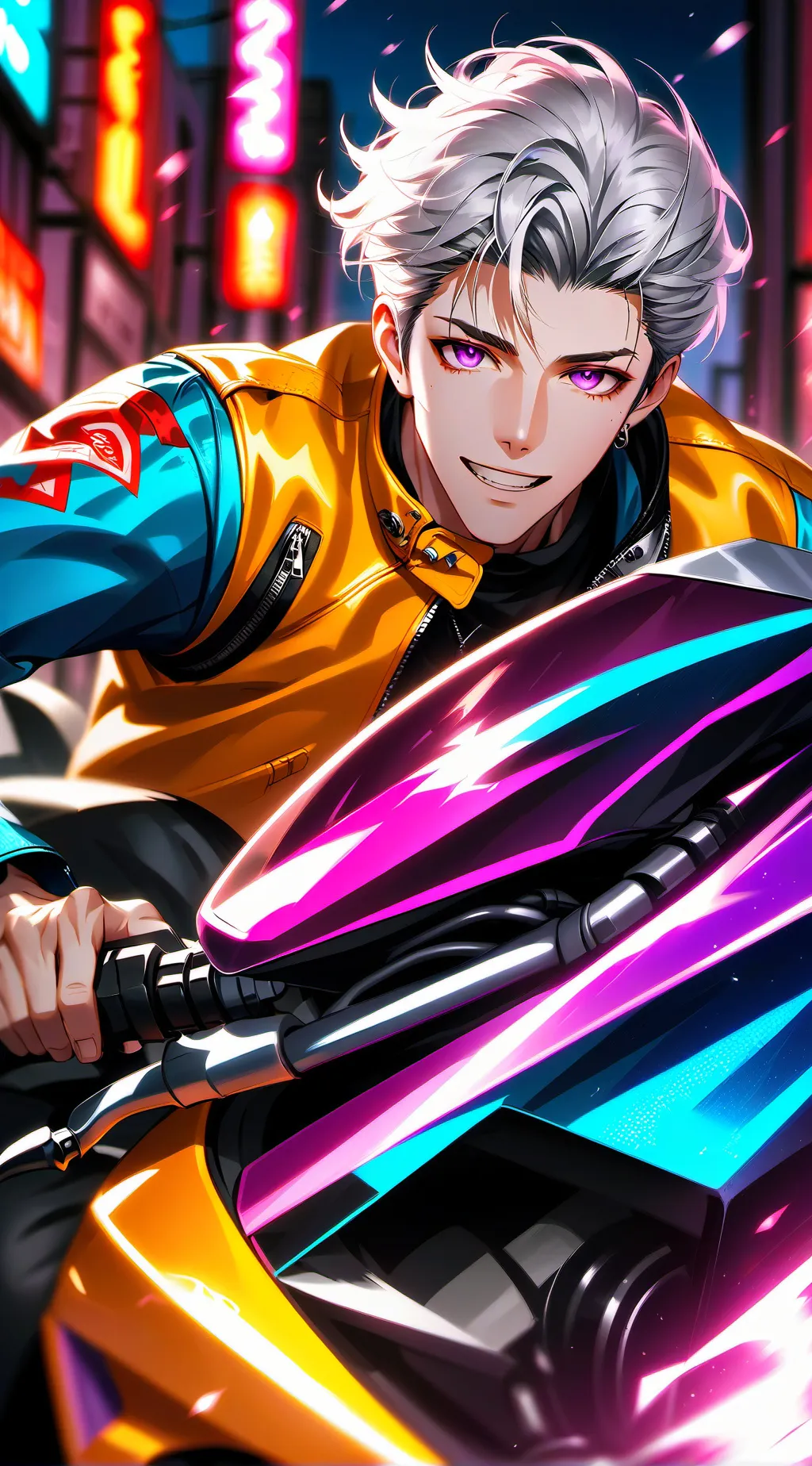 ai character: Kael background