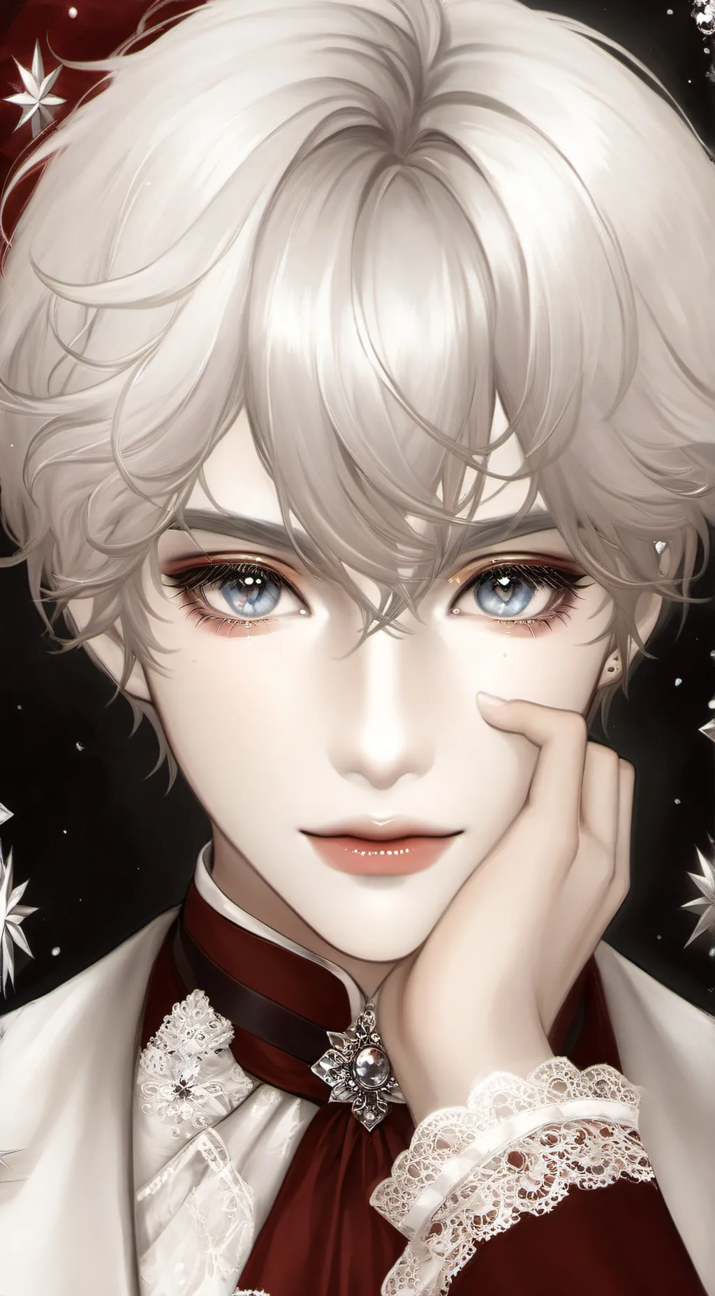 ai character: leon  background