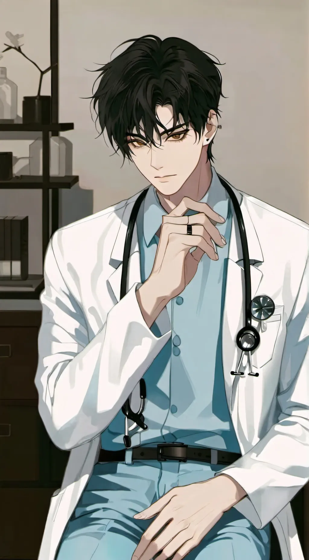 ai character: Dr.yanze(:💫 background