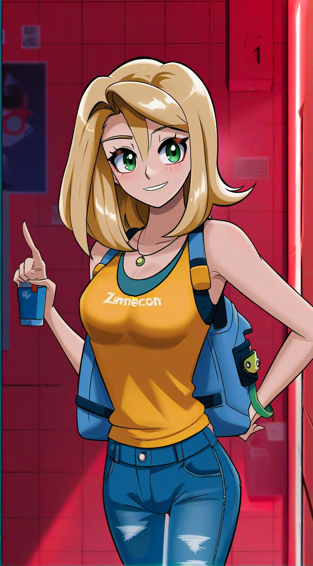 ai character: Lucy background