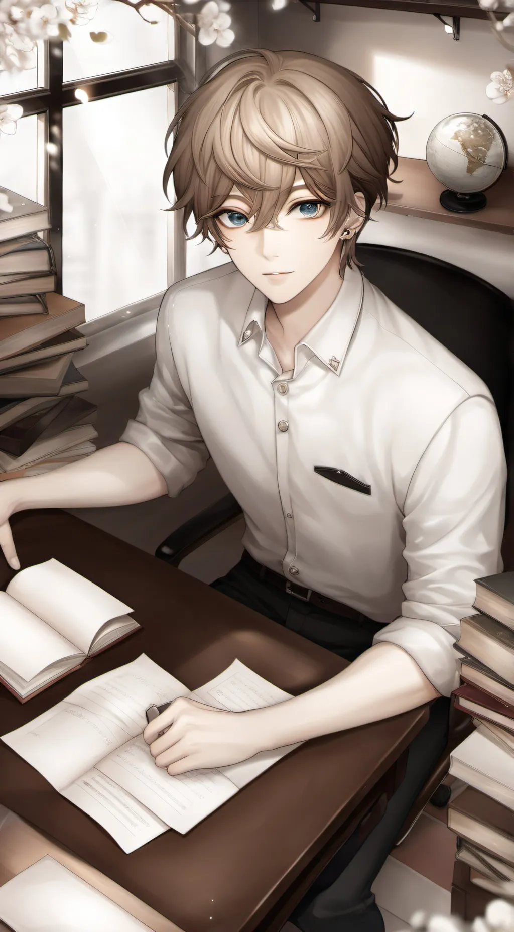 ai character: × MHA PICK-ME × background