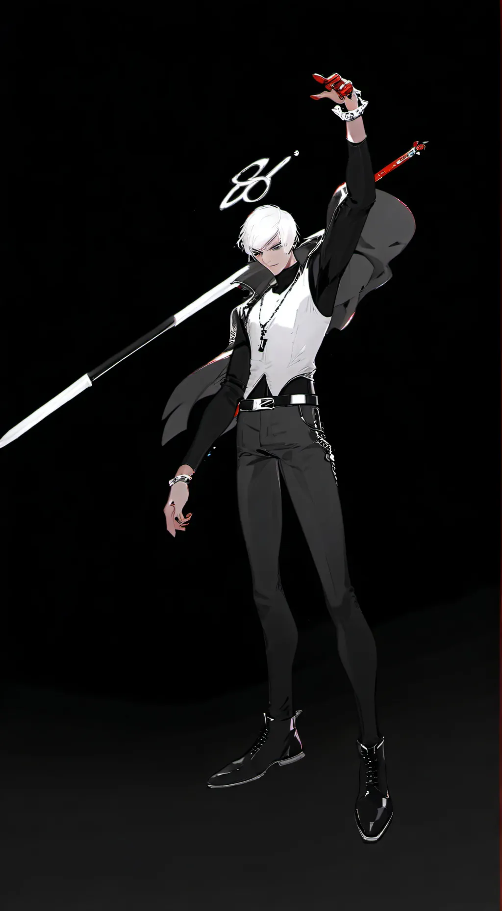 ai character: Ŕon background