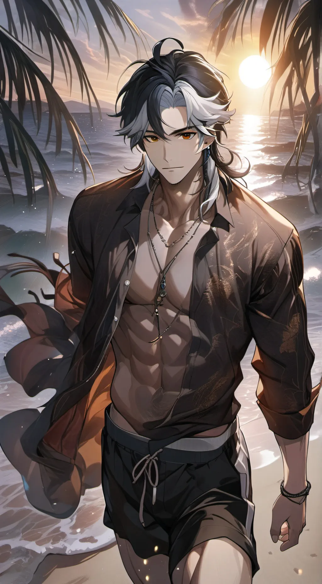 ai character: Adam background