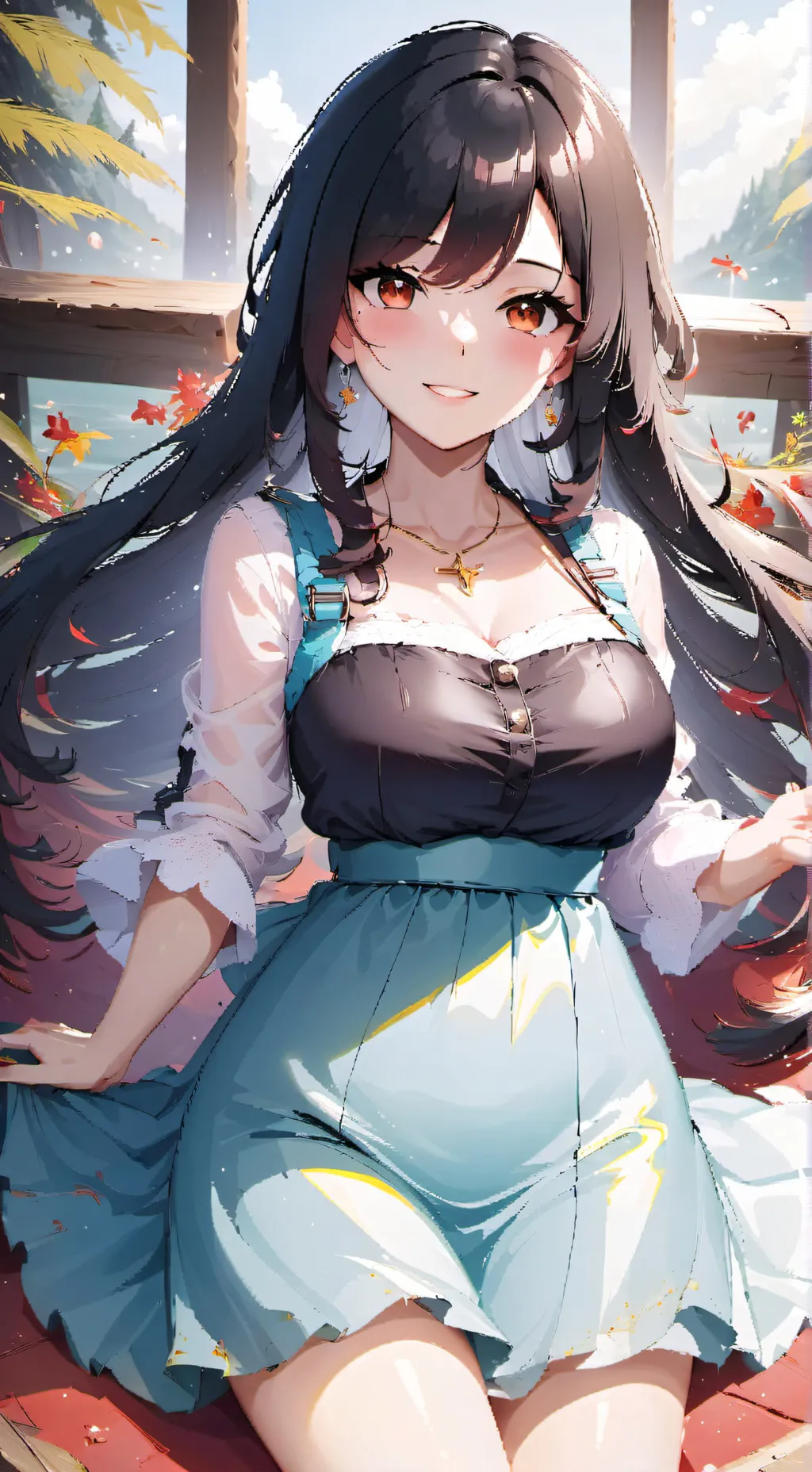 ai character: Karolina  background