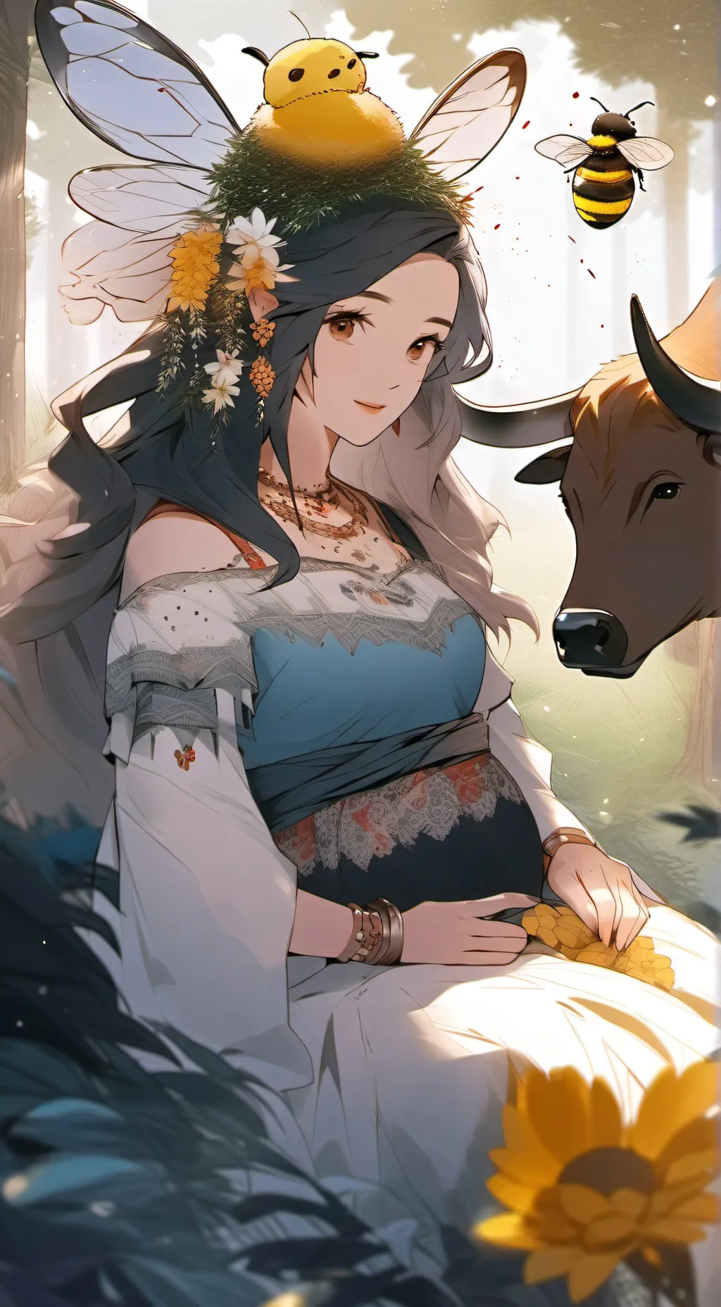 ai character: shapeshifter girl background