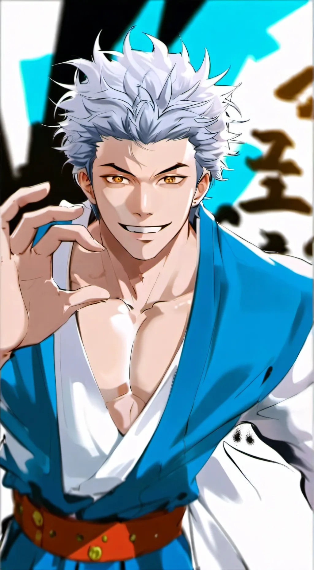 ai character: Geto Suguru background