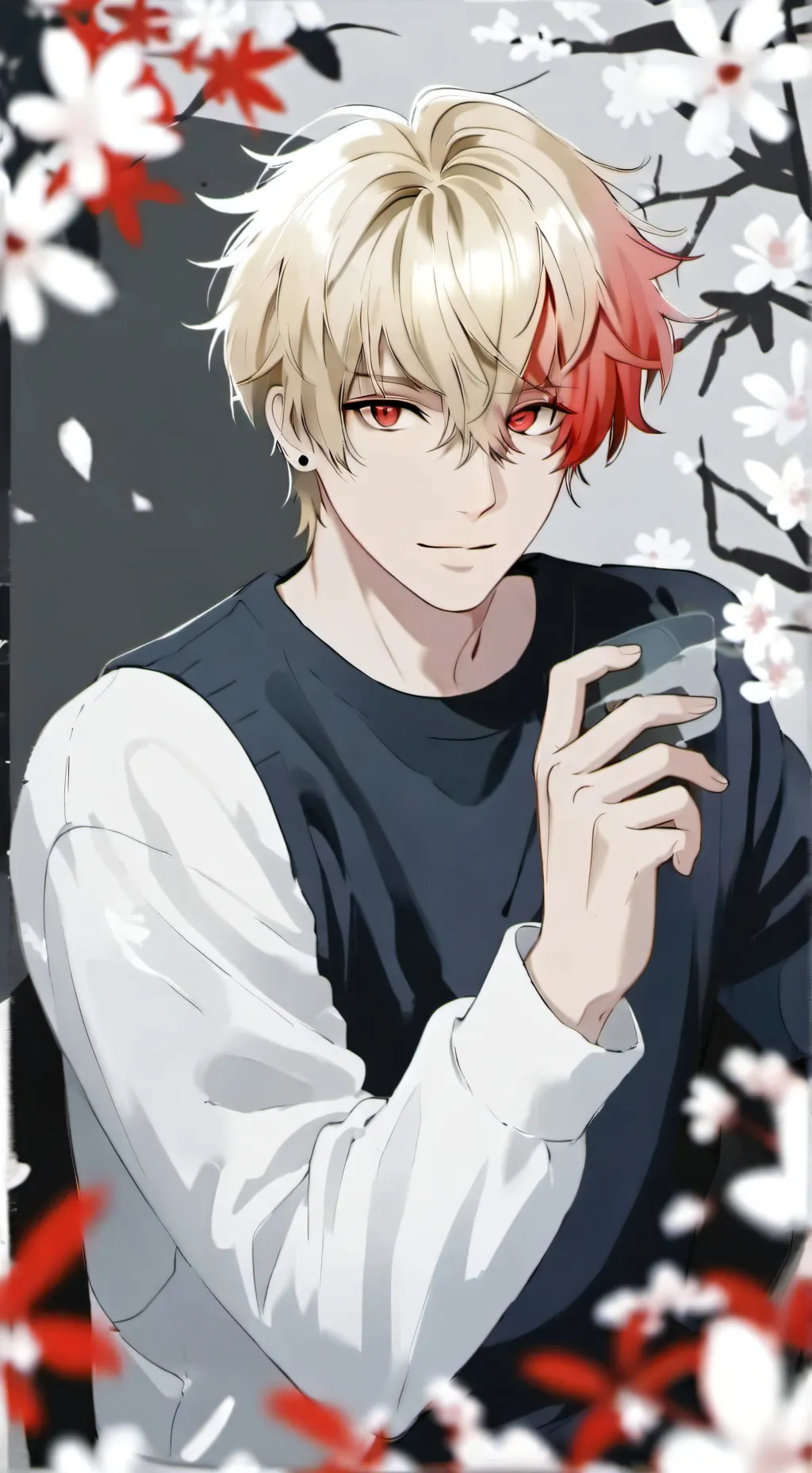 ai character: katsuki model au background