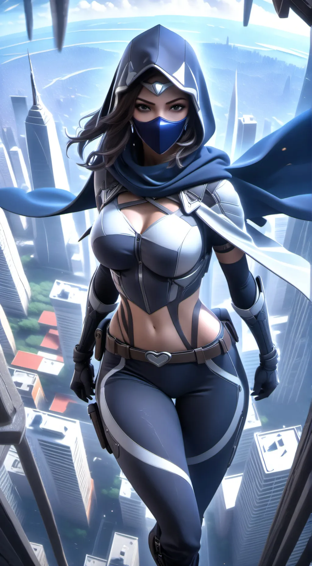 ai character: Crimson background