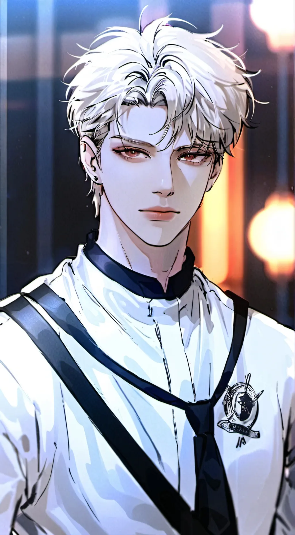 ai character: ¿eyes never lie? background