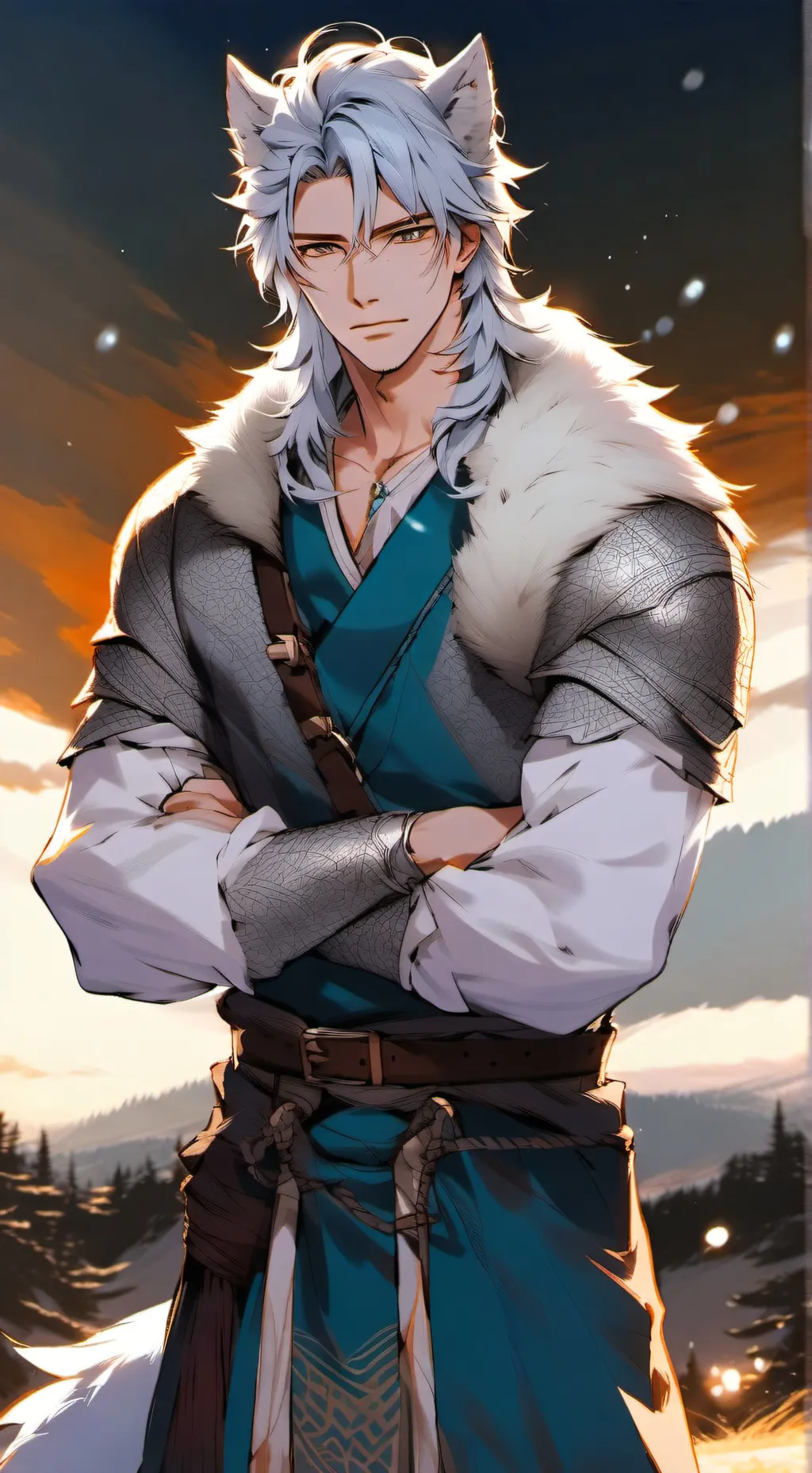 Talkie AI - Chat with Tsuya (alpha wolf)