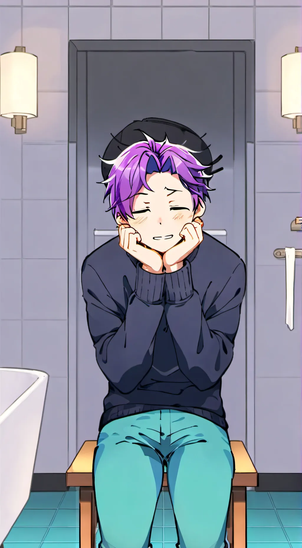 ai character: top background